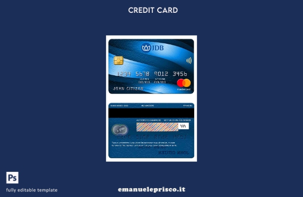 modello mastercard della Laos Joint Development Bank in stile verificato